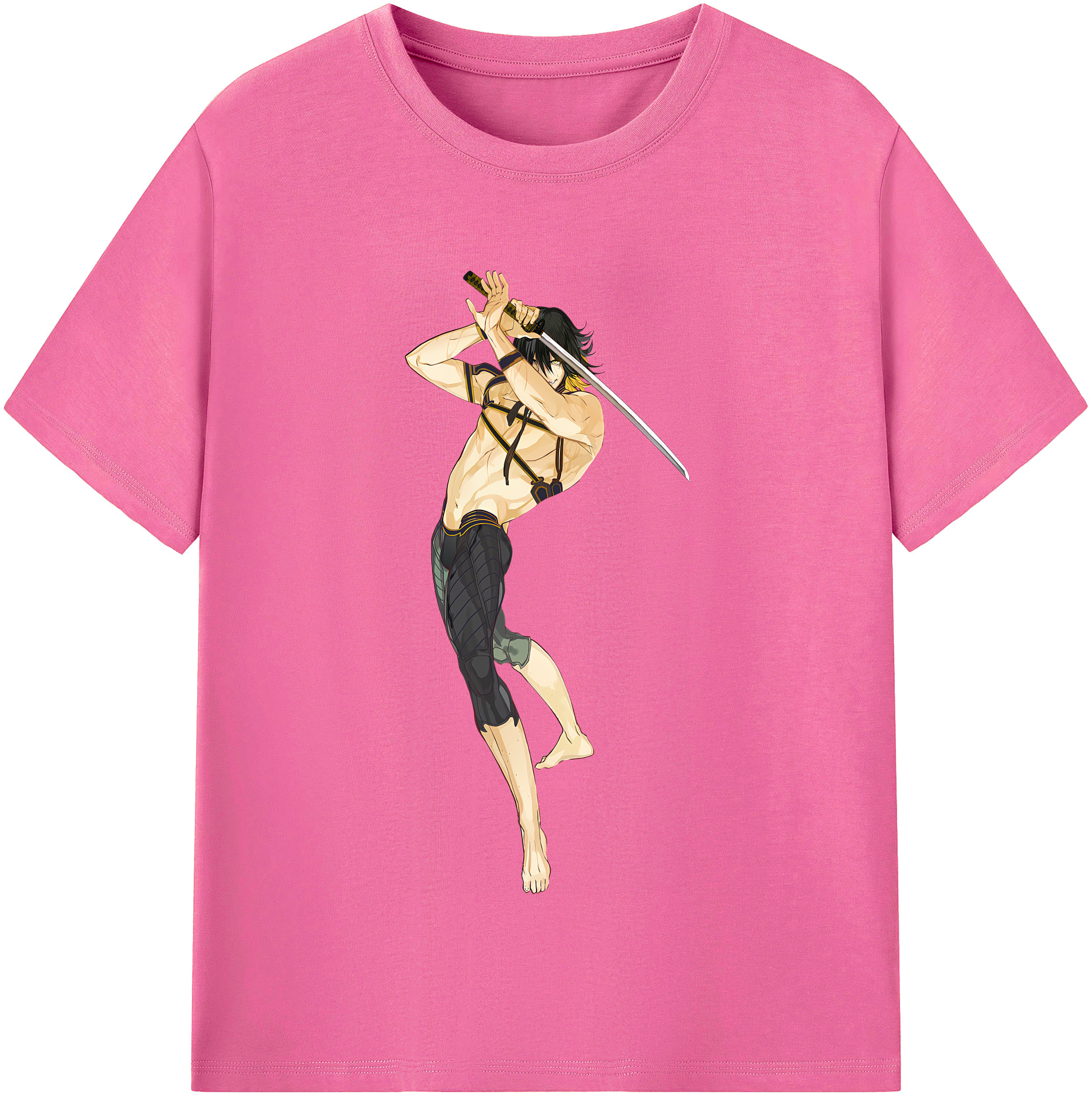 刀剣乱舞 Touken Ranbu レディースカジュアルプリントTシャツ（綿100％）